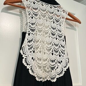 Crochet Open Vest